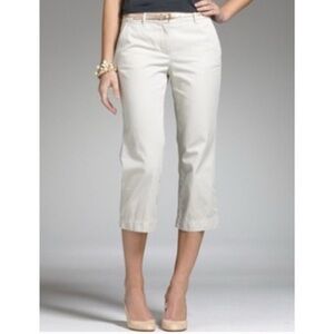 J. Crew Favorite Fit Khaki Capri Pants